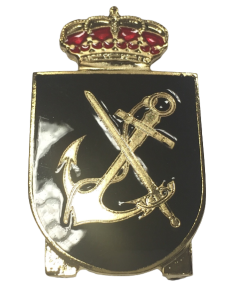 Distintivo permanencia en las compañías de mar de Ceuta y melilla