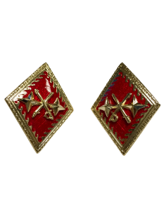 Rombos solapa Ejército del Aire General de División (Par) 