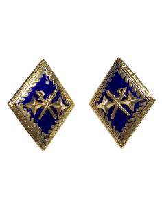 Rombos solapa Ejército del Aire Intendencia General de División (Par) 