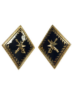 Rombos solapa Ejercito del Aire Ingenieros General de Brigada (Par) 