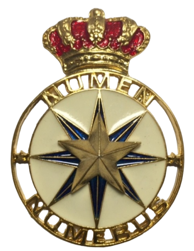 Distintivo Titulo Diploma Superior de Estadística Militar