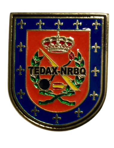 Distintivo TEDAX-NRBQ Policía Nacional