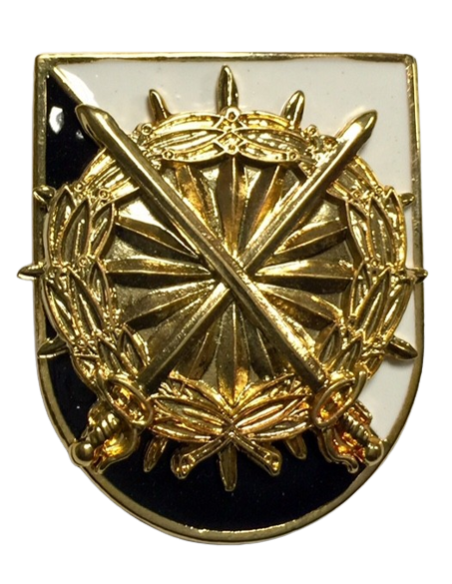 Distintivo Curso de especialista en INTELIGENCIA , TÁCTICA Y SEGURIDAD