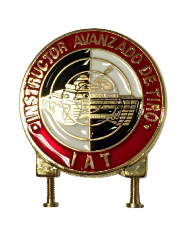 Distintivo de INSTRUCTOR AVANZADO DE TIRO