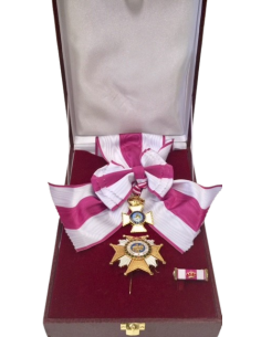 Gran Cruz de la Orden de San Hermenegildo con banda - venera + Pasador