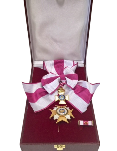 Gran Cruz de la Orden de San Hermenegildo con banda - venera + Pasador