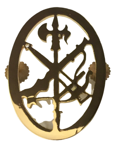 Emblema Gastador Legión Metal Manopla manopla
