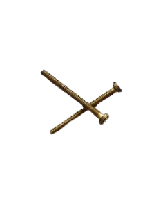 Tornillos cortos para distintivos (Par)