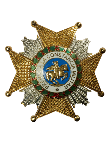 Placa de la Real y Militar Orden de San Hermenegildo - Esmaltada al fuego