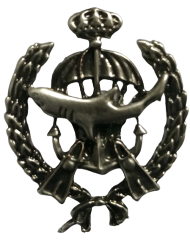 Emblema de Boina Unidad Especial de Buceadores de Combate para Tropa