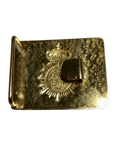 Hebilla Dorada Policía CNP