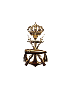 Distintivo para Oficial Infantería de Marina aptitud Artillería
