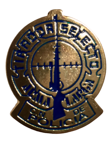 Distintivo Tirador Selecto Cuerpo Nacional de Policía 
