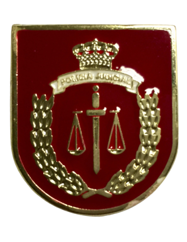 Distintivo metálico POLICÍA JUDICIAL CNP