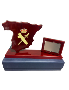 Metopa SILUETA ESPAÑA GUARDIA CIVIL con minimetopa