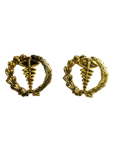 Emblema Solapa Cuerpo Militar Sanidad ENFERMERÍA (Par)