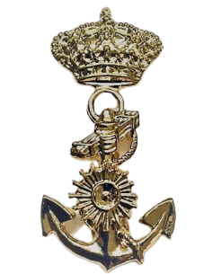 Distintivo del curso de Intendencia de la Armada Española 