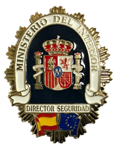 Chapa cartera Director Seguridad 