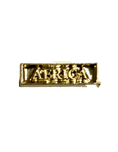 Barra AFRICA para pasador de diario oro