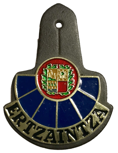 Placa Pepito Ertzaintza 