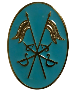 Distintivo Academia General Militar Ovalado Caballería