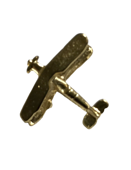 Pin Avioneta Dorada