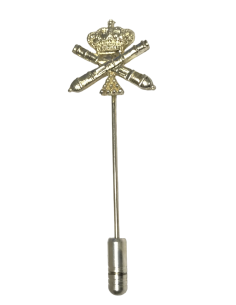 Aguja de señora de artillería plateado
