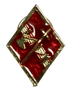 Pin Guardia Civil Rombo Rojo