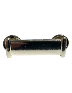 Pasador de diario Metal de 1 Hueco Plateado