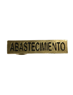 Barra Especialidad Abastecimiento para distintivo Intendencia.