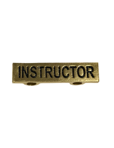 Barra Especialidad INSTRUCTOR