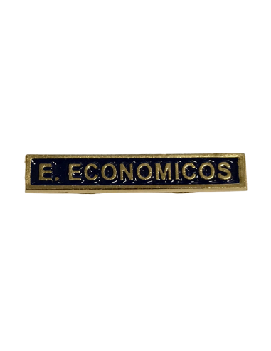 Barra Especialidad E. Económicos para distintivo de Intendencia 