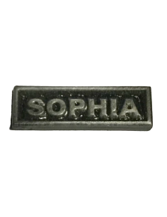 Barra SOPHIA para pasador de diario plata
