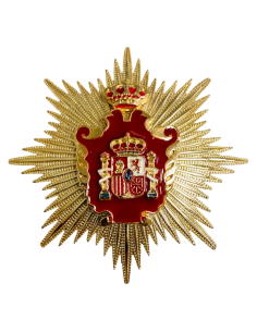 Gran Placa Doctor en Derecho con estuche de lujo Rojo