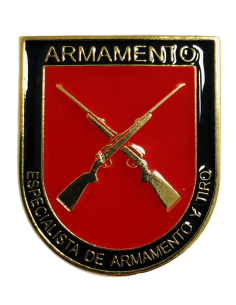 Distintivo Función Especialista Armamento y Tiro Policía Nacional 
