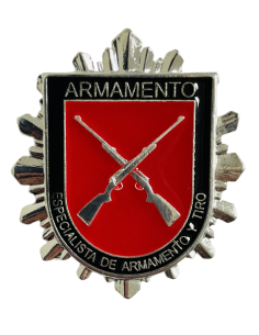 Distintivo Permanencia Especialista Armamento y Tiro Policía Nacional 