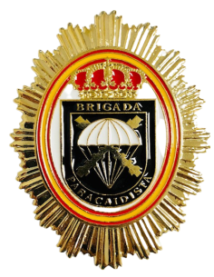 Chapa de cartera Brigada Paracaidista España