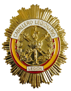Chapa de cartera Caballero Legionario - Legión