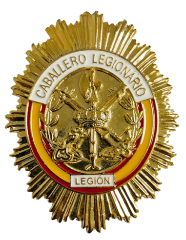 Chapa de cartera Caballero Legionario - Legión