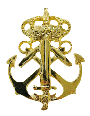 Distintivo de Oficial y Suboficial FGNE Dorado 