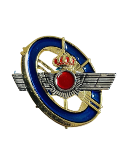 Distintivo Diplomado de Informática Militar (DIM) Azul