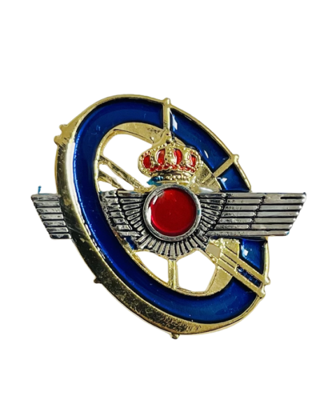 Distintivo Diplomado de Informática Militar (DIM) Azul