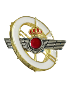 Distintivo Titulo de Operador de Ordenadores Electrónicos (OOE) Blanco