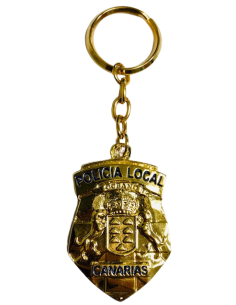 Llavero Policía Local Canarias (Dos caras)