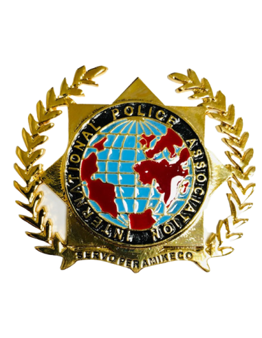 Chapa de cartera Internacional Police Association