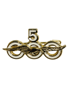 Distintivo Horas de Vuelo 5000 Horas Blanco