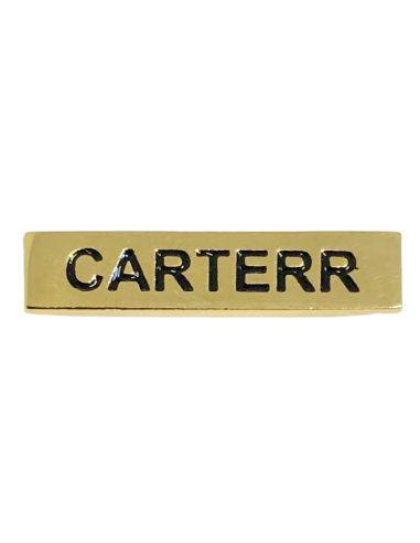 Barra para Distintivo Curso Básico de Emergencias CARTERR