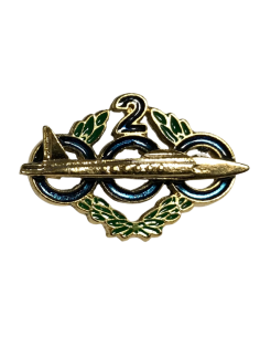 Distintivo Horas de Vuelo 2000 Horas (Reactor) Azul