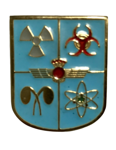Distintivo de la unidad NBQ Ejercito del Aire 