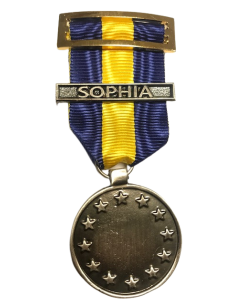 Medalla Sophia HQ en sicilia 
